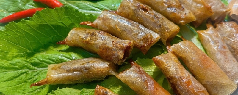 Chả ram tôm đất Bình Định Dì Anh