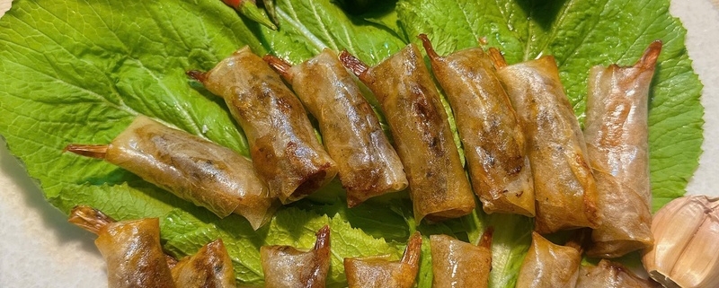 chả ram tôm đất Dì Anh