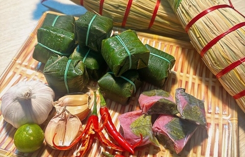 Nem chua Bình Định Dì Anh