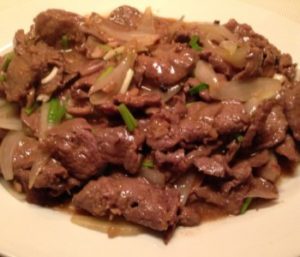 hướng dẫn cách làm món bò xốt gan gà