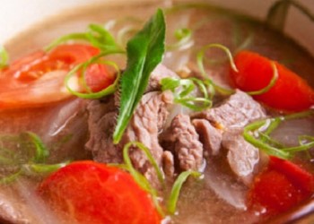 hướng dẫn làm món canh chua thịt nạc