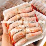 chả ram tôm đất bình định dì anh