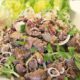 bò tái tương gừng
