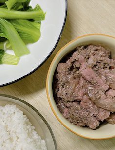thịt heo kho mắm ruốc sả