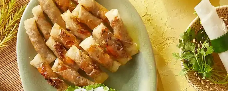 Chả ram tôm đất Bình Định Dì Anh