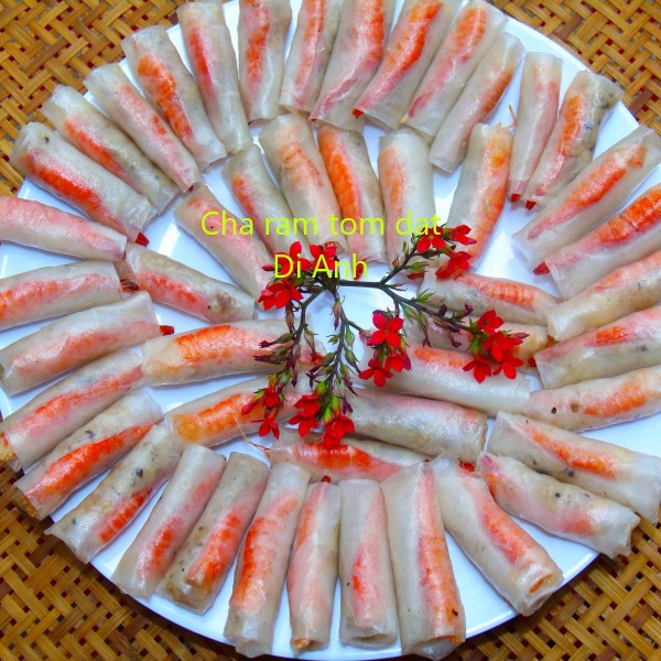chả giò tôm đất bình định