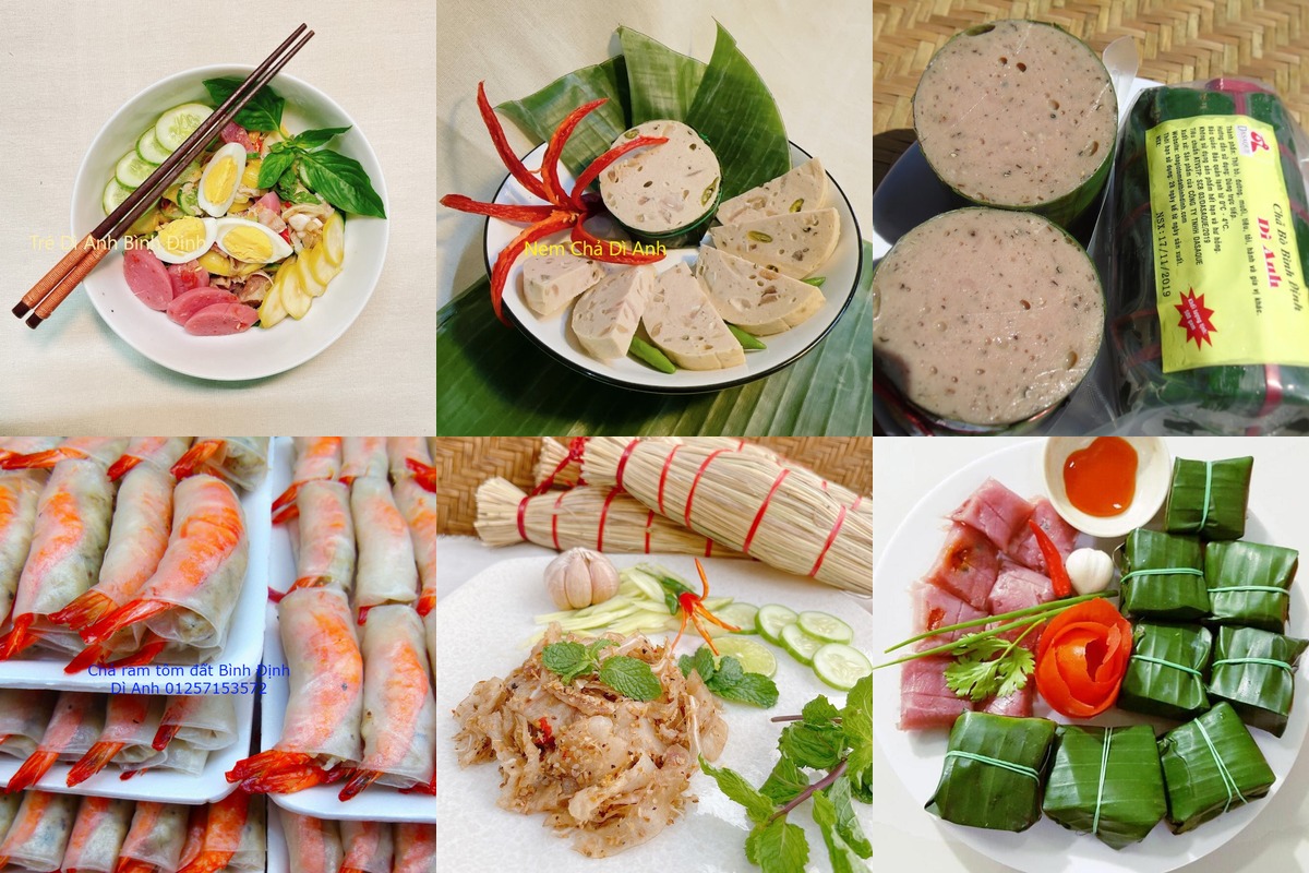 nem chả tré bình định dì anh bán sỉ toàn quốc và bán lẻ tphcm