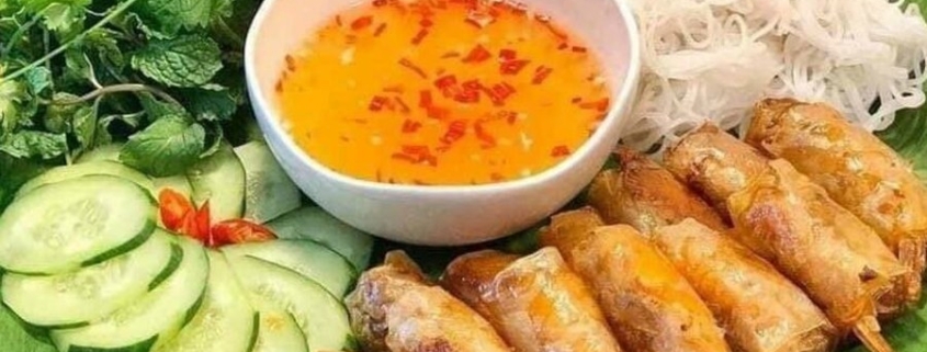 chả giò tôm đất Bình Định